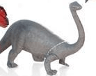 Animogo Animogo דינוזאורים 12 אינצ' בדיספליי - Mom & Me
