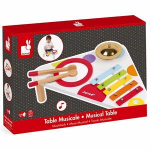צעצועים שולחן מוזיקלי בעיצוב קונפטי - Mom & Me
